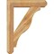 Ekena Millwork Funston Craftsman Rough Sawn Bracket w/ Offset Brace, Western Red Cedar, 8"W x 36"D x 48"H BKT0806X36X48FST04RWR - alternate 4